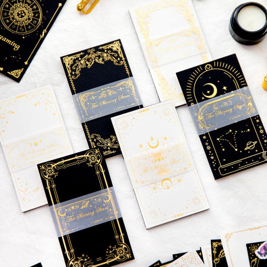 Starry Glow Foil-stamped Decorative Paper