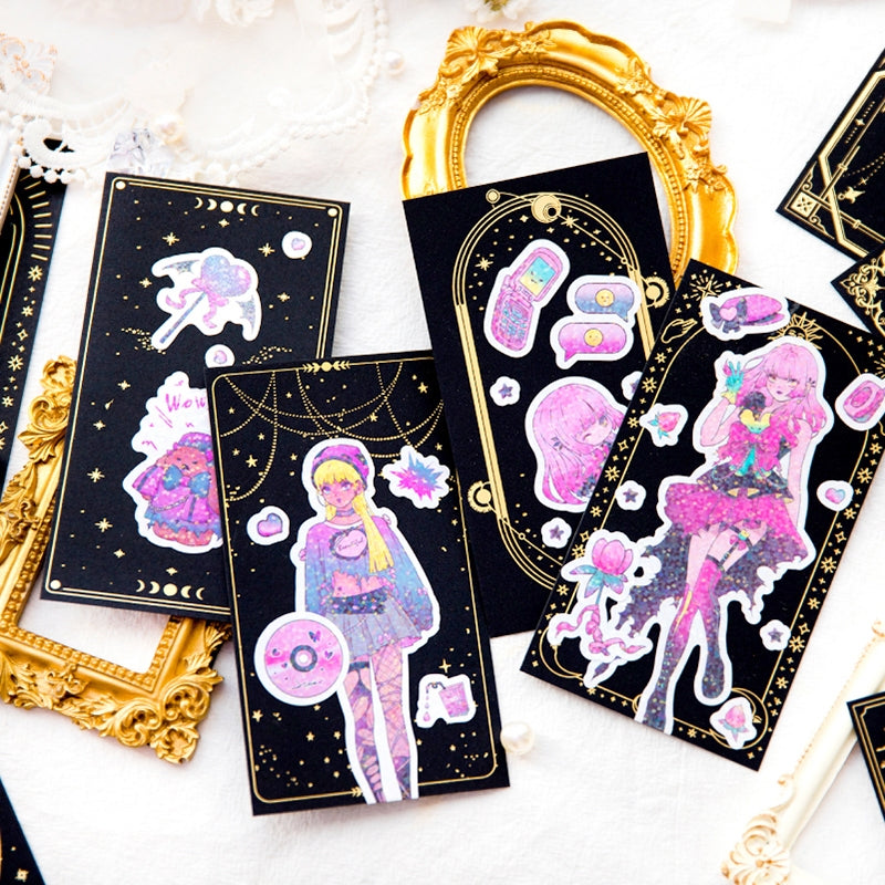 Starry Glow Foil-stamped Decorative Paper