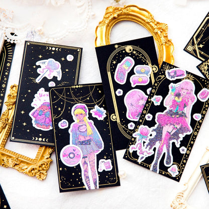 Starry Glow Foil-stamped Decorative Paper