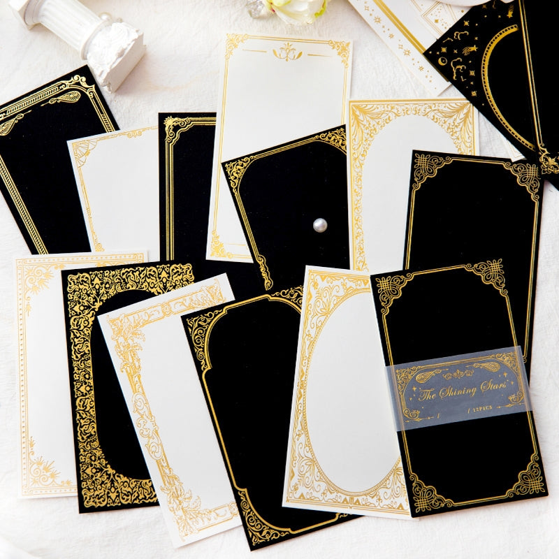 Starry Glow Foil-stamped Decorative Paper