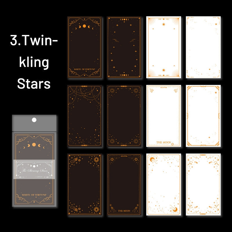 Starry Glow Foil-stamped Decorative Paper
