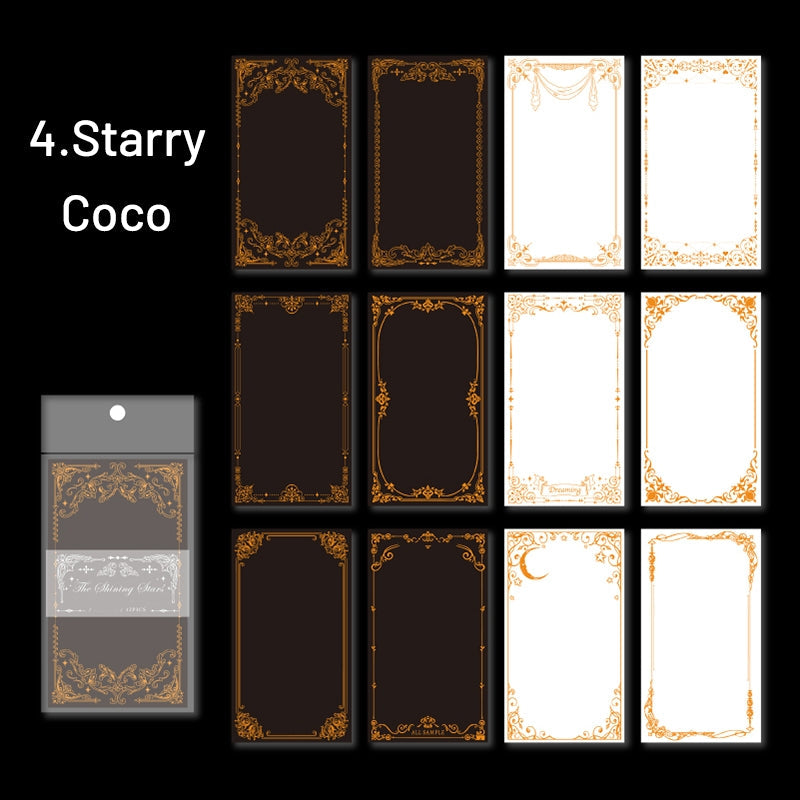 Starry Glow Foil-stamped Decorative Paper