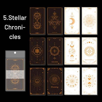 Starry Glow Foil-stamped Decorative Paper