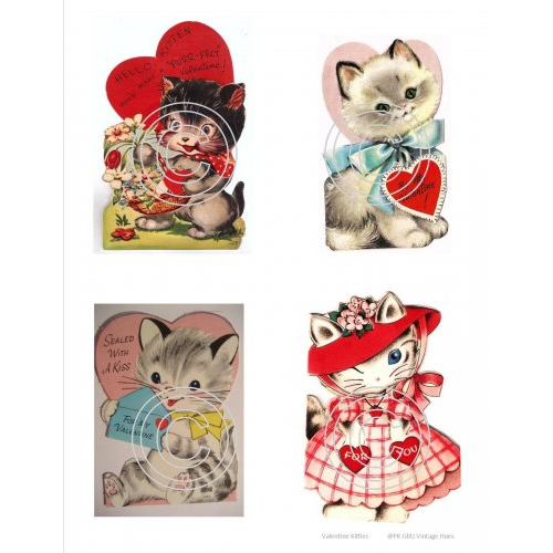 Valentine Kitty, Vintage Hue Acetate