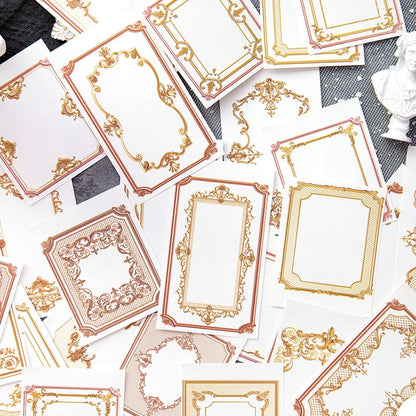 William Castle Series Foil Embossed Floral Notepads Paper