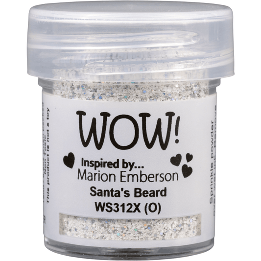 WOW! Embossing Glitter - NEW! Santa's Beard