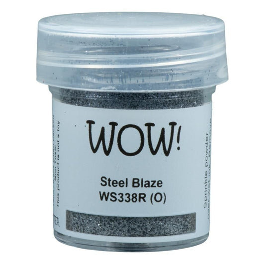 WOW! Embossing Glitter - Steel Blaze