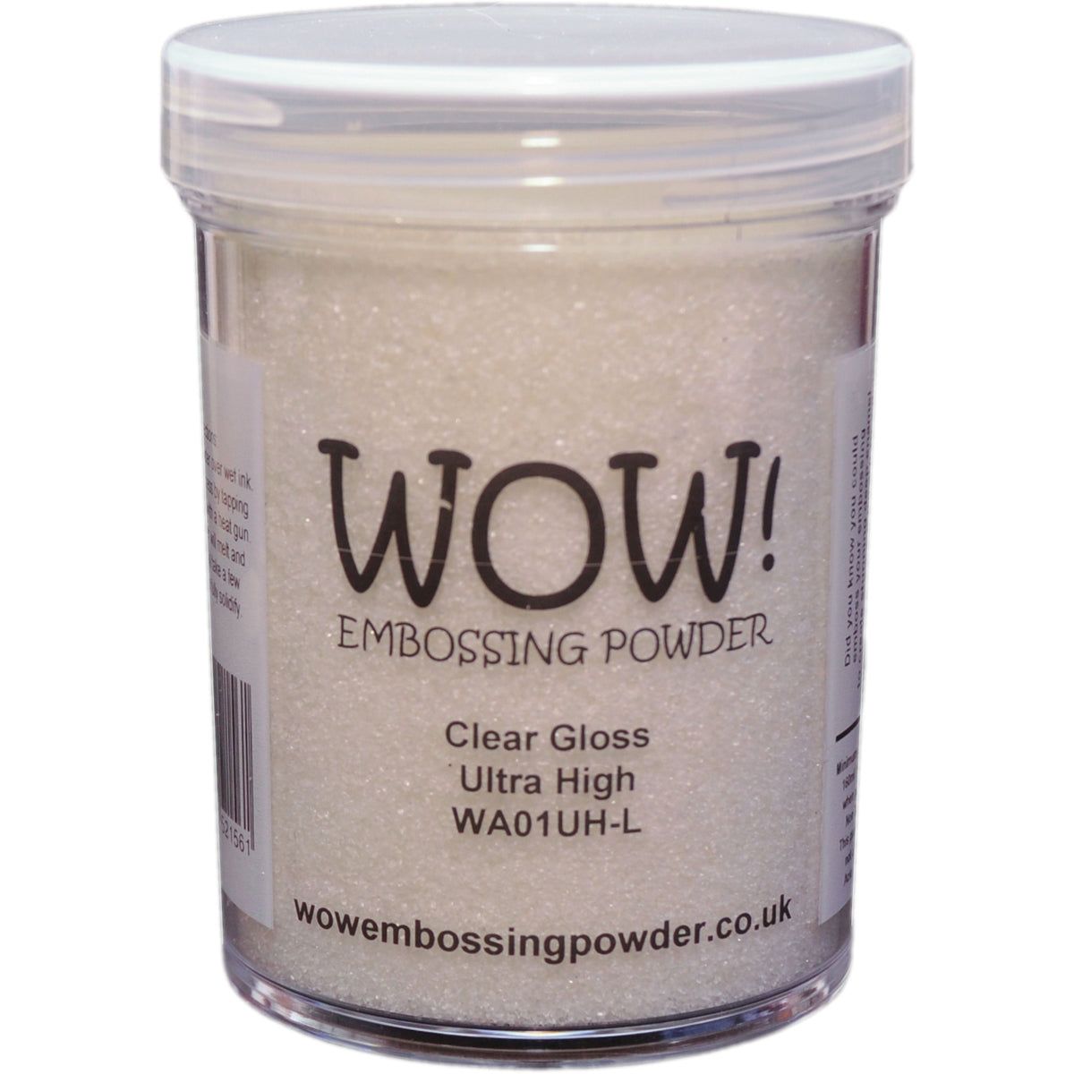 WOW! Embossing Powder Large Jar - Clear Gloss Ultra High
